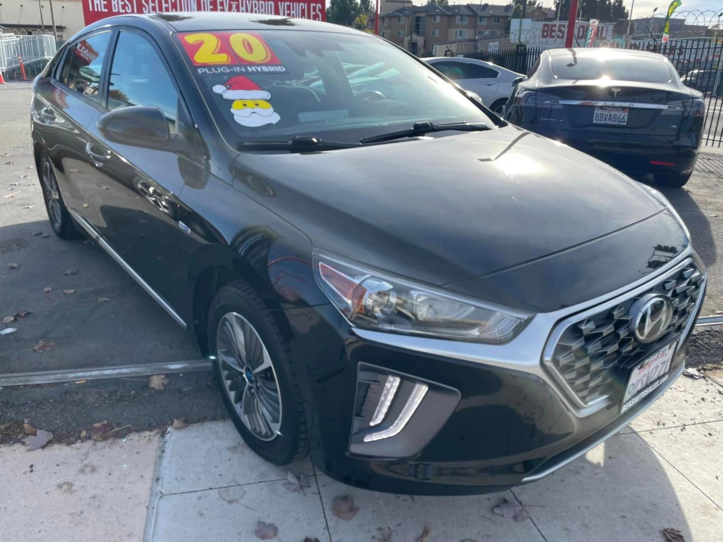 2020 BLACK /GRAY Hyundai Ioniq Plug-In Hybrid (KMHC65LD8LU) , located at 744 E Miner Ave, Stockton, CA, 95202, (209) 944-5770, 37.956863, -121.282082 - Photo#0